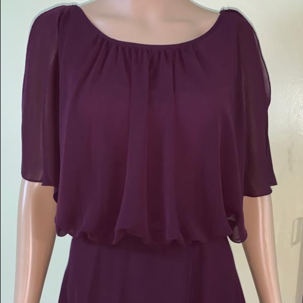 Forever 21 purple midi dress size medium